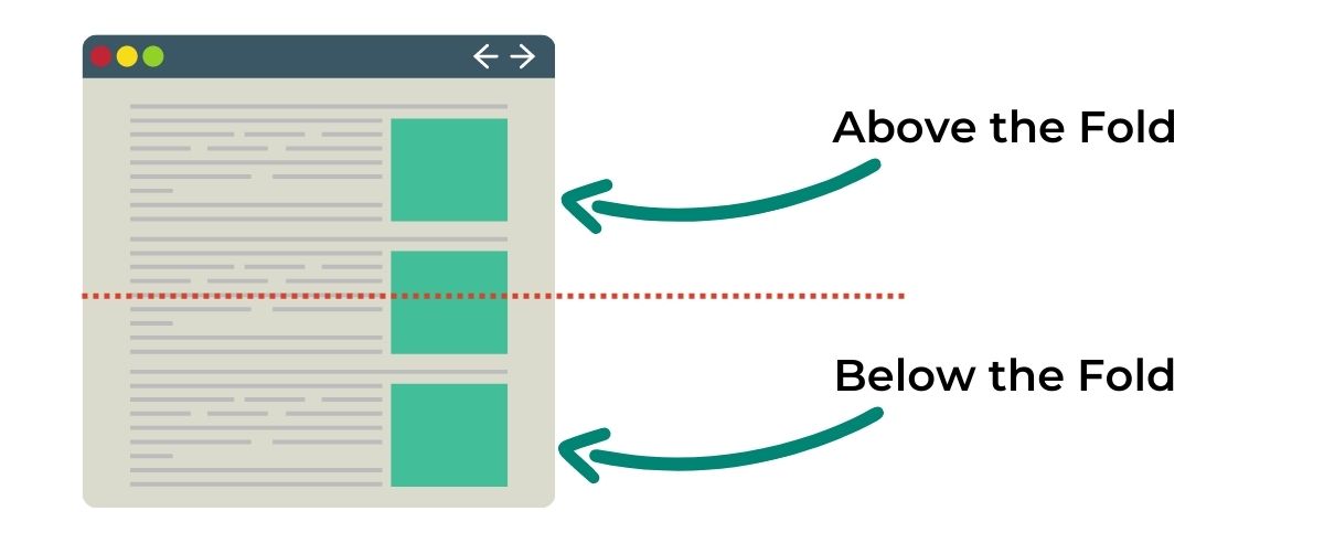 Above the Fold - SEO Glossary