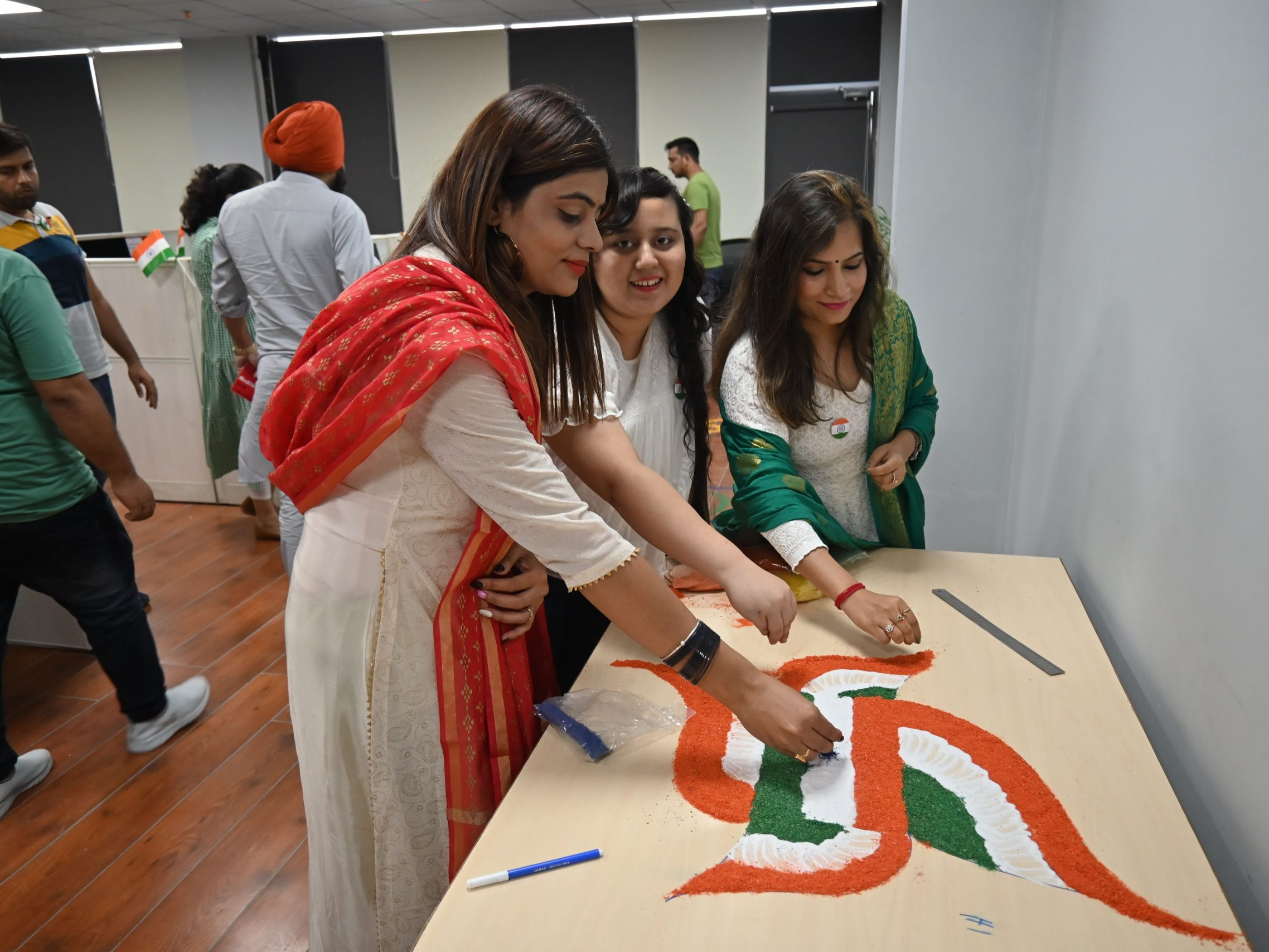 Independence Day Rangoli - RedBlink